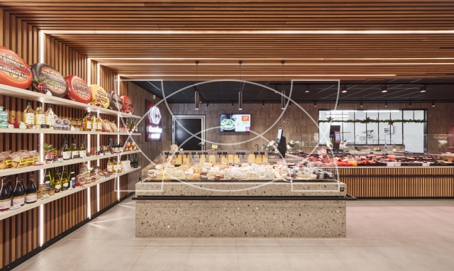 Carrefour Market in Kortemark door Wimag