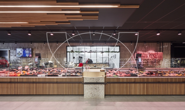 Carrefour Market in Kortemark door Wimag